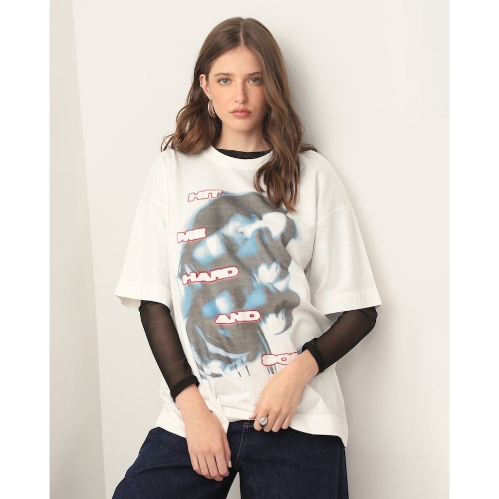 Billie Eilish Hit Me Hard and Soft Extra Long Oversized T Shirt Size Small